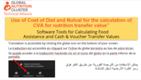 Software Tools for Calculating Food Assistance
