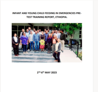Ethiopia IYCF-E Training report