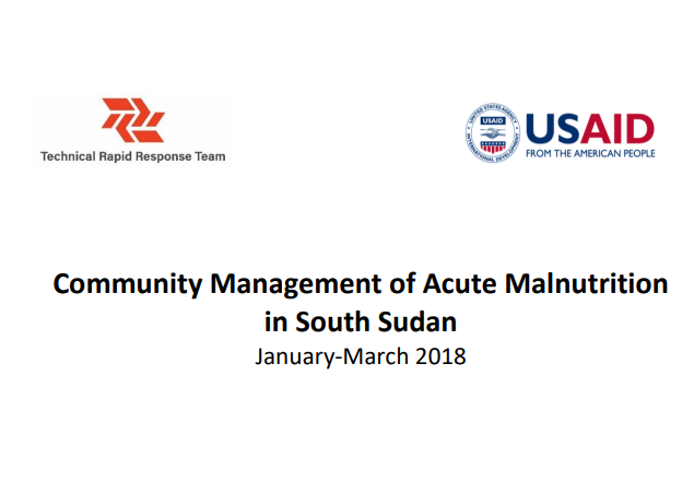 Final CMAM report South Sudan